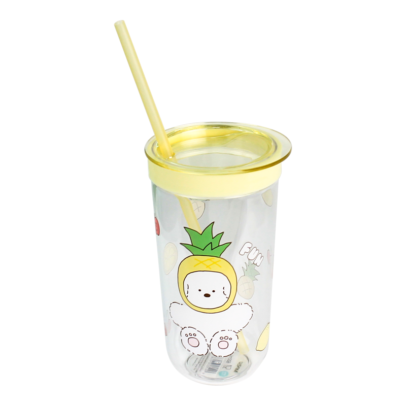提环摇摇塑料杯840ml