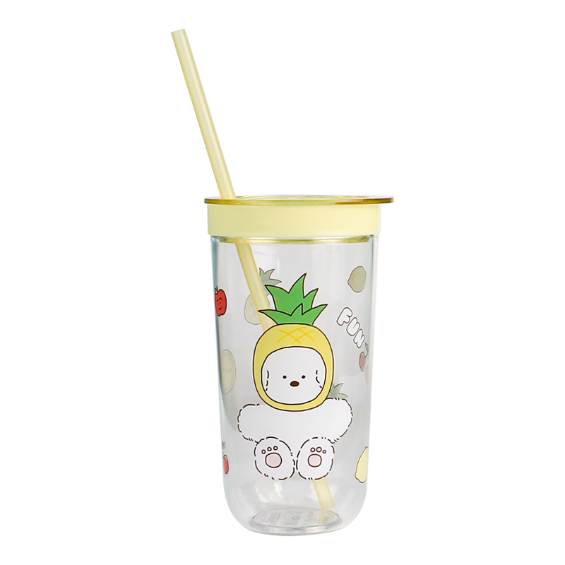 提环摇摇塑料杯840ml